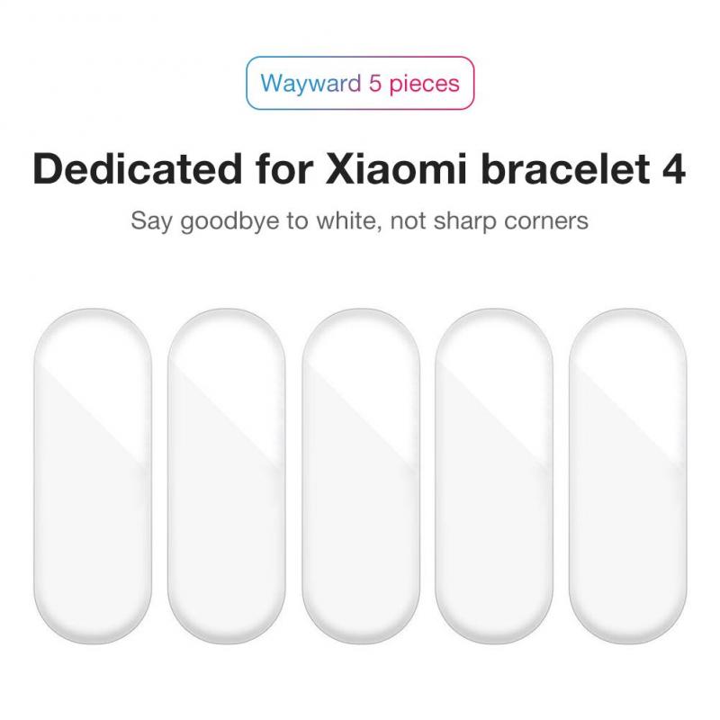 Película protetora para xiaomi mi banda 4 pulseira inteligente capa completa filme protetor de tela macia para miband4 hidrogel filme