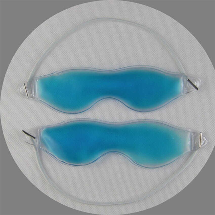 Gel Ice Cool Eye Mask Pack Warm Heat Soothing Tired Eyes Headache Patch eye care tools #0504 a A