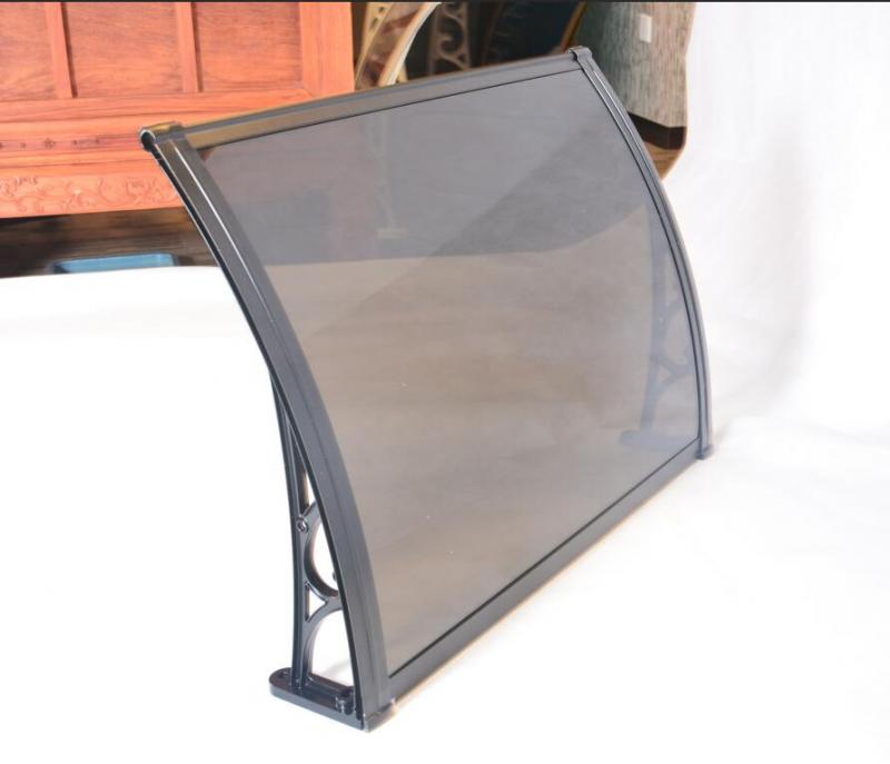 1pc toldo janela toldo moderno policarbonato capa porta da frente ao ar livre pátio dossel sol abrigo janela beirais capa de chuva