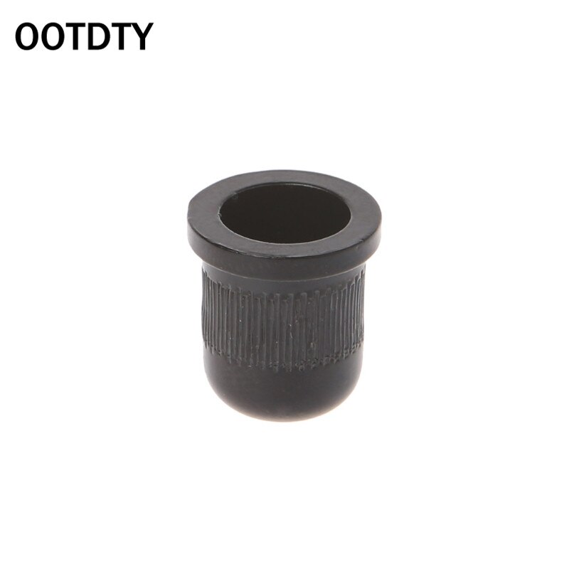 OOTDTY 4 Pcs Electric Bass Guitar String Mounting Ferrules Bushing For Thru Body Parts
