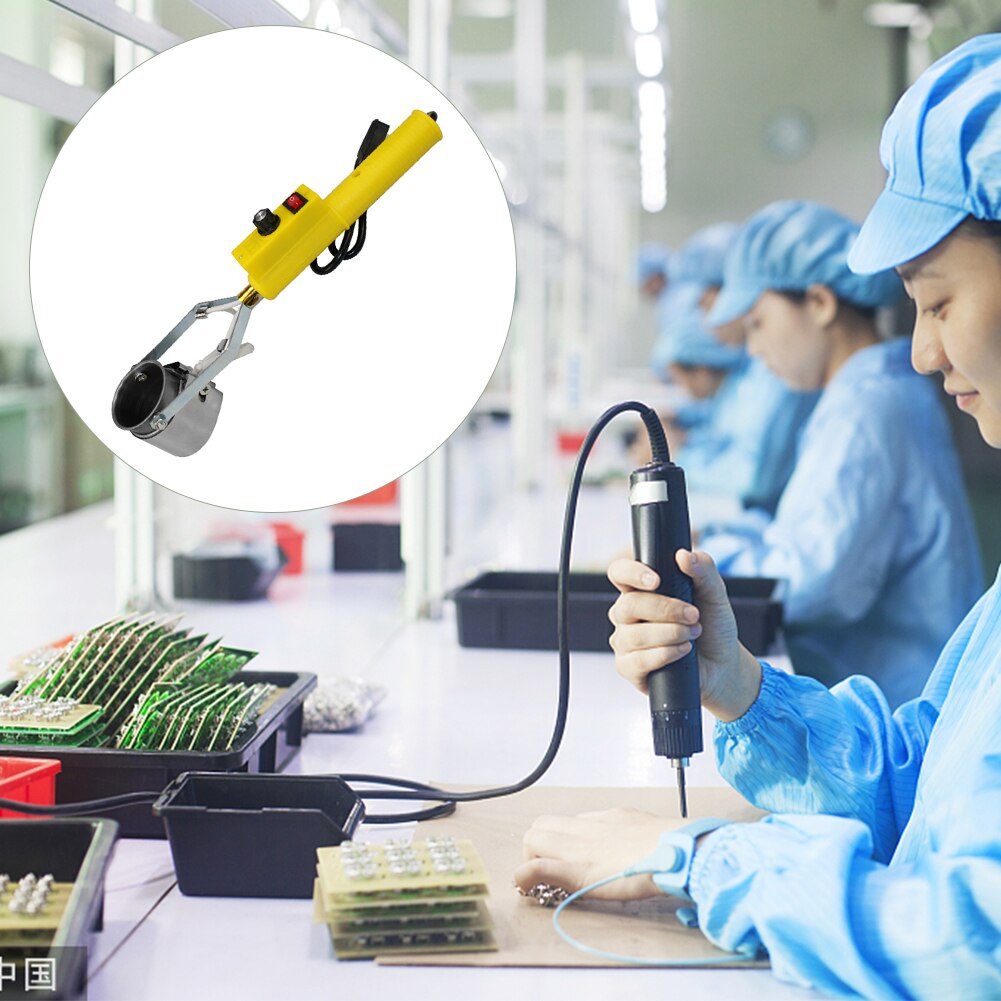 Tin Melting Solder 300W/500W Portable Pot Furnace Handheld Repair Furnace Desoldering Bath Tool Adjustable Temperature Control