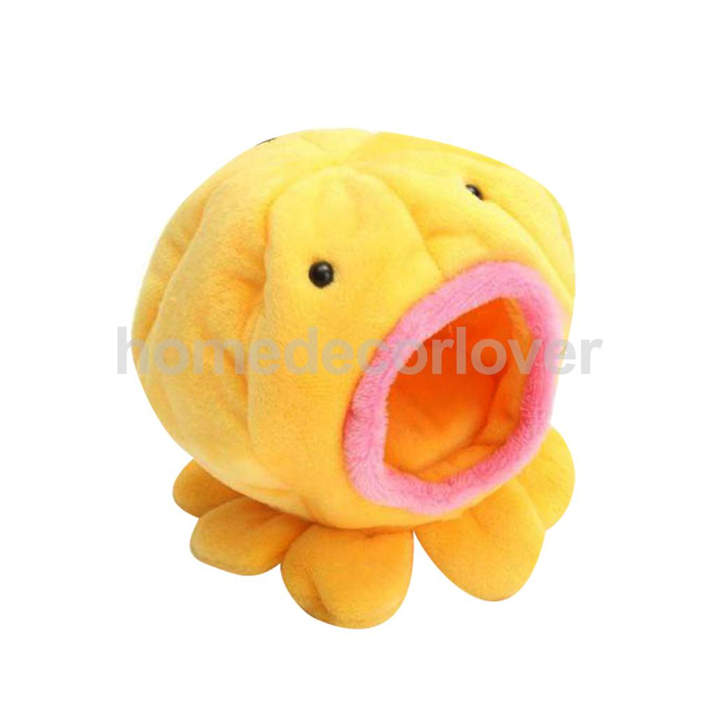 Ośmiornica kształt szczur chomik ptak wiewiórka ciepłe miękkie łóżko zwierzę domowe domek zabawkowy klatka wybierać: żółty