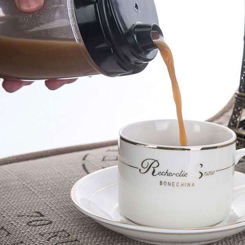 Transparent Coffee Automatic Self Stirring Mug Coffee Mixing Mug Plastic Thermal Cup Electrical Lazy Double Insulated Smart Cup