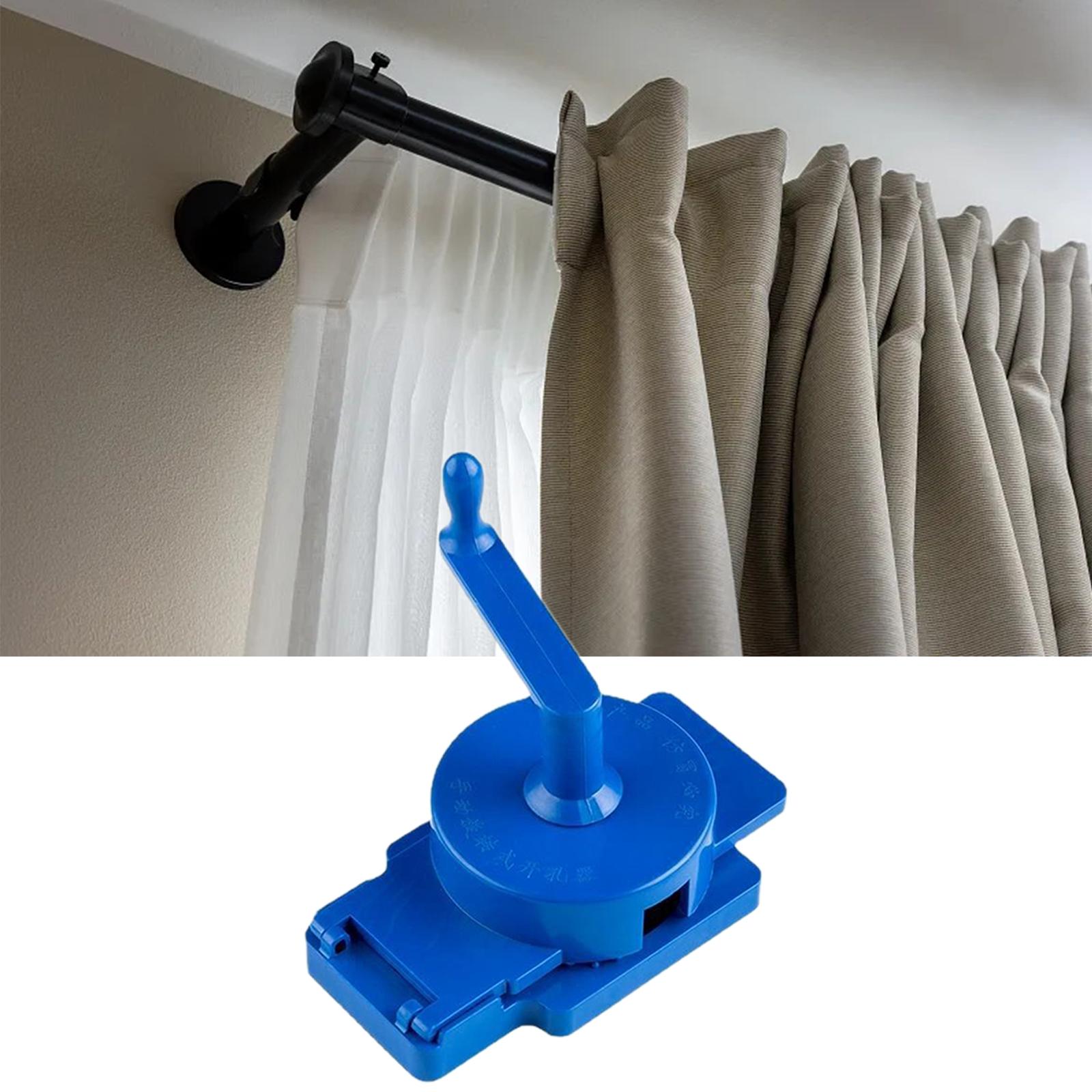Perforadora de agujeros para cortinas, accesorios resistentes y fáciles de usar, herramienta de perforación manual para agujeros de 47/52mm para ojales de tela para cortinas, ojales para el hogar