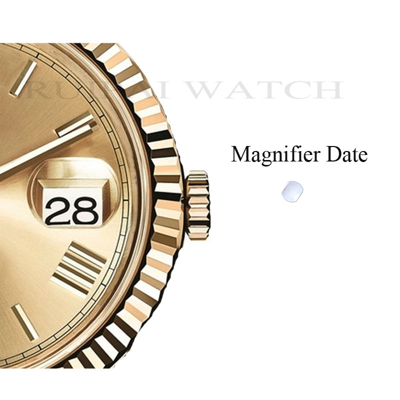 1 Pc Horloge Glas/Saffier Kristal Glas Datum Loepen Voor Horloge Vervanging