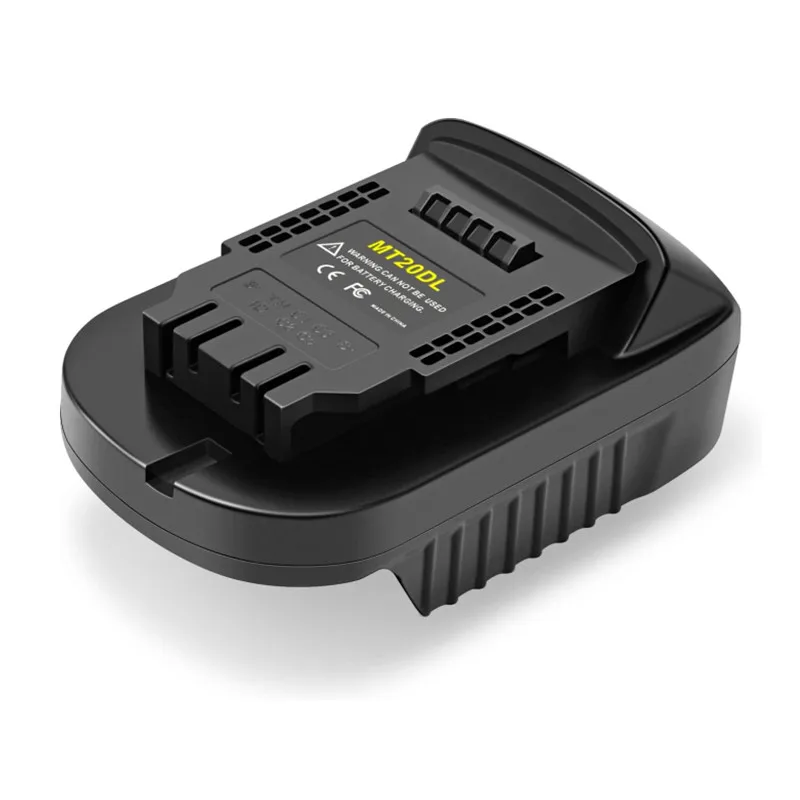 Batterijadapter MT20DL Converter voor Makita 18V Li-ion batterij naar Dewalt 18V/20V Li-ion batterijadapter