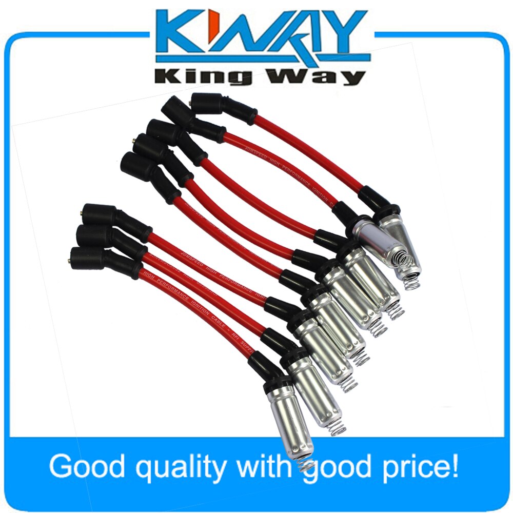 JDMSPEED High Performance Spark Plug Ignition Wire Fit For Chevrolet GMC Buick V8 2000