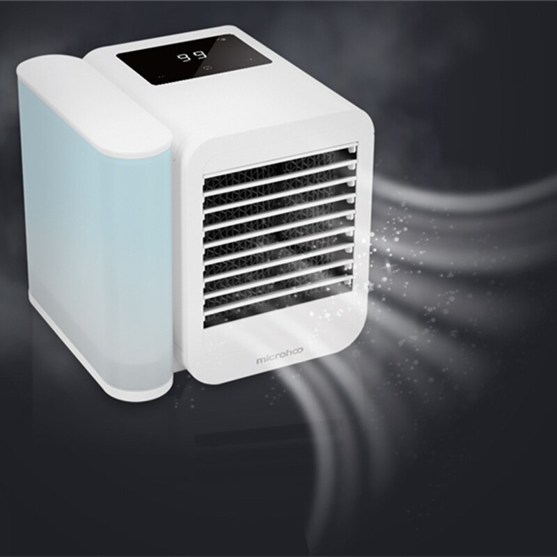 Xiaomi Microhoo – climatiseur 3 en 1, refroidissement à eau, ventilateur à économie d&#39;énergie, écran tactile, synchronisation, refroidisseur Artic, humidificateur, ventilateur de bureau brumisateur eau umidificateur
