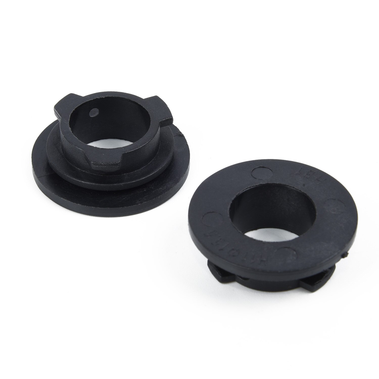 Base Adapters Socket Retainer Holder Black ABS Conversion 2pcs/set H11 Headlight Bulb Latest Durable