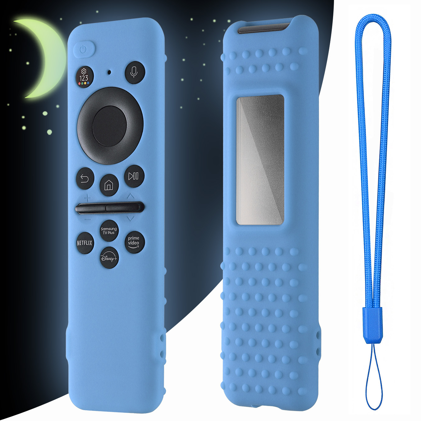 Silicone Protective Cover for Samsung Smart TV Remote Control BN59-01432 BN59-01436 TM2360 for Samsung Solar Cell Remote Case: army green
