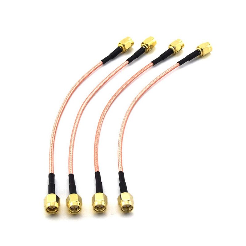 Sma à ligação em ponte do adaptador do cabo do extensor da antena do cabo de sma