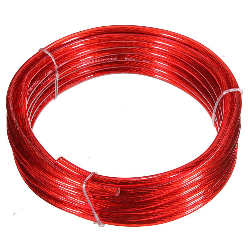 Car Auto Complete Amplifier For Speakers Wiring Kit Universal Modified Sets Of Lines Gauge Stereo Subwoofer Copper Clad Aluminum