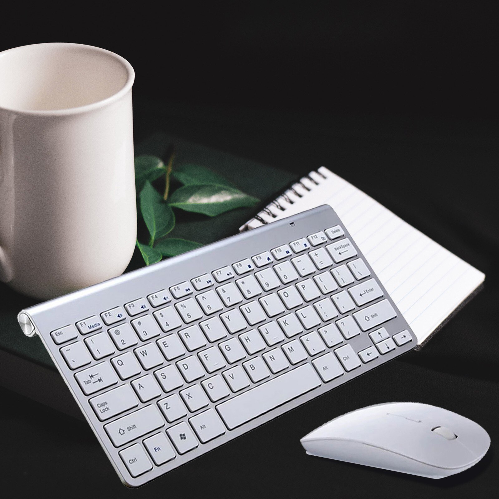 2.4G Wireless Keyboard and Mouse Mini Rechargeable bluetooth Keyboard With Mouse Home Office Keyboard For PC Tablet Phone