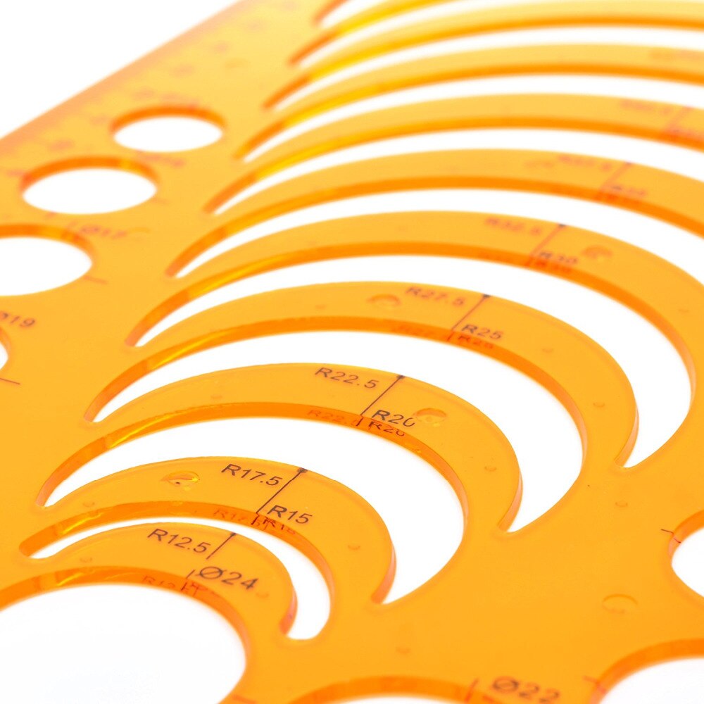 Cirkel radius master tegning skabelon bueskabelon stencil