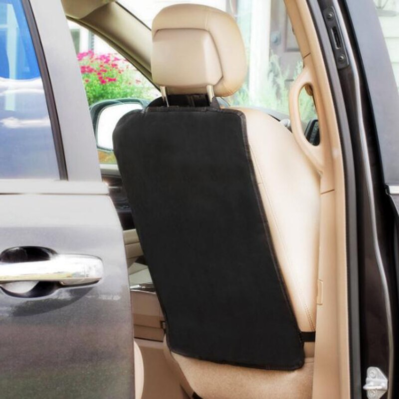 1 pc bilpleje sæde beskyttelse børn beskyttelsesdæksel gennemsigtig rengøring anti-kick pad auto dele tilbehør ryglæn dæksel