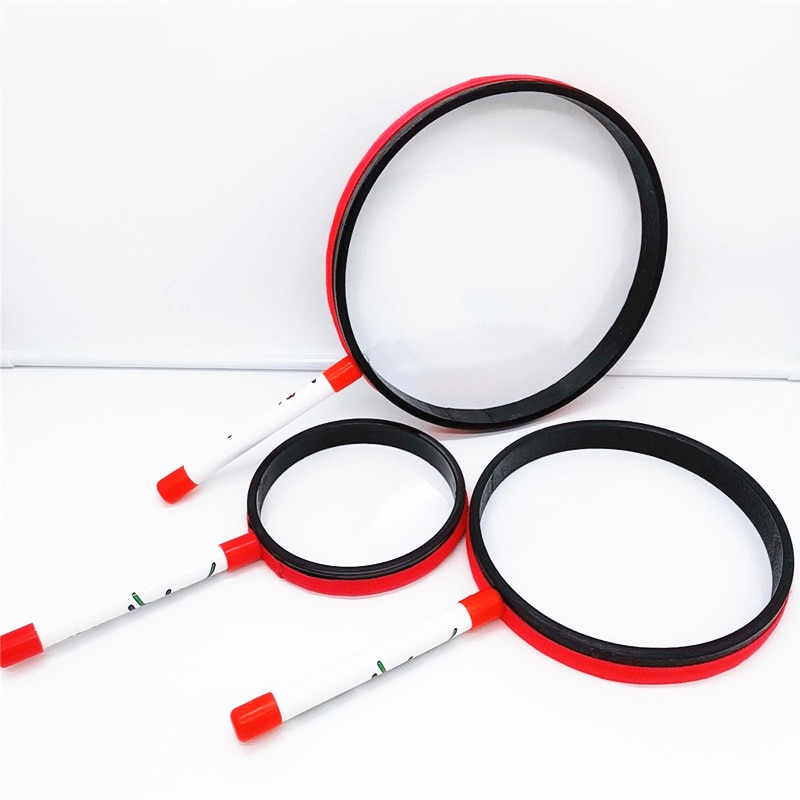 Orff Instruments Lollipop Drums 6/8/10 Inch Three Size Dance Props Percussion Instruments Hand Drum Preschool Education Toys