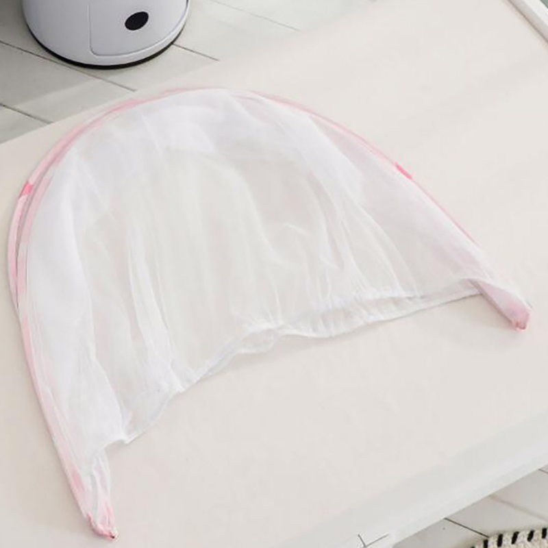 Berço do bebê mosquito net tendas rede dobrável carrinho de bebê portátil net infantil quarto decoração proteção yhm017: YHM017B