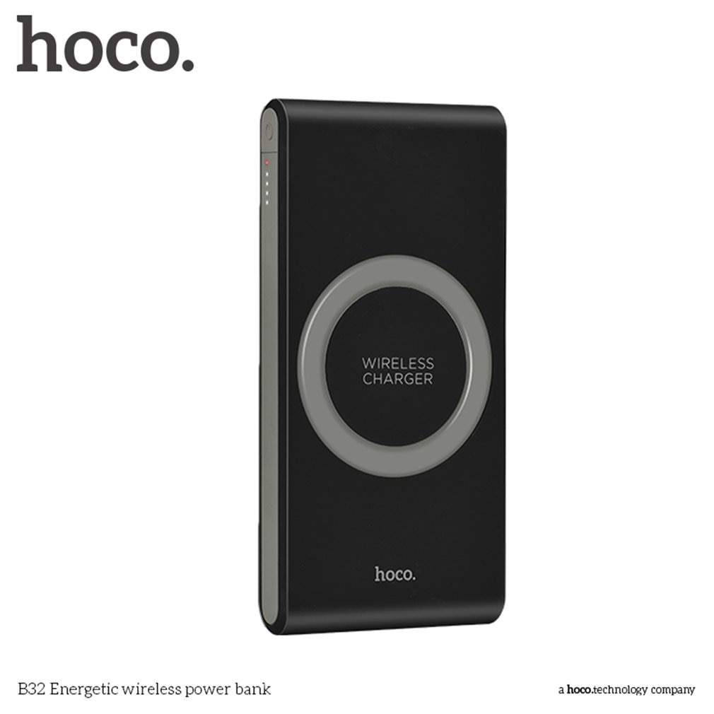 HOCO Portable taille 8000MAH universel sans fil chargeur de téléphone Portable QI Standard batterie externe batterie externe