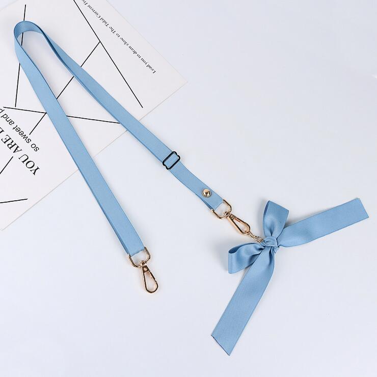 Universele Effen Kleur Schouderband Diagonaal Strap Lanyard Boog Eenvoudige Tas Verstelbare Mobiele Shell Lange Opknoping Vrouwen: Overigen