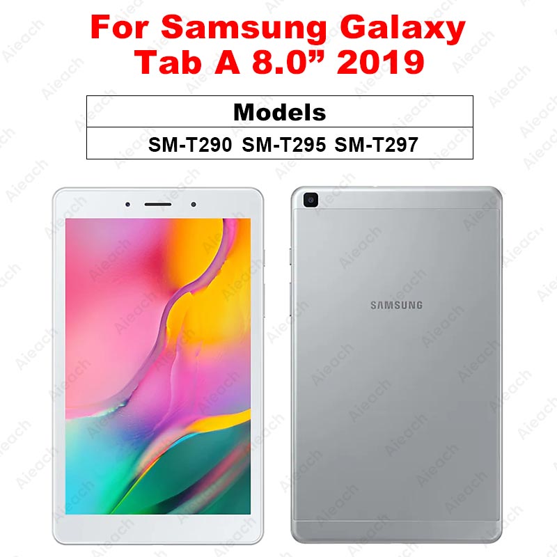 9D Curved Edge Tempered Glass Film For Samsung Galaxy Tab A 10.5 A 10.1 8.0 Screen Protector For Galaxy Tab S4 S5e S6: Tab A 8.0 2019 T290