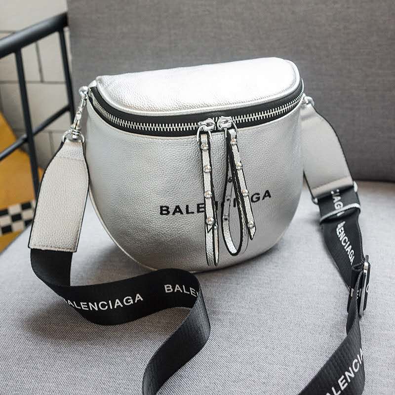 2020 di trasporto del nuovo tasca Singolo sacchetto di Spalla Pendente del Sacchetto borse e borsette Borsa delle Donne di Modo di Svago: Argento