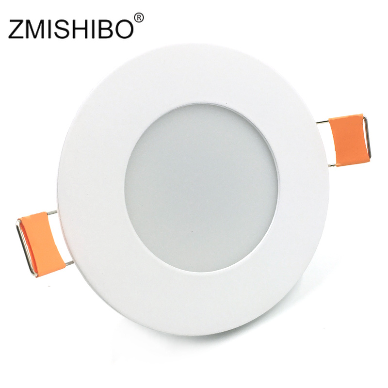 ZMISHIBO 220V Ronde Verzonken Led Downlight 68-80MM Cut Gat LED Spot Lamp 3 W/ 5W Voor Plafond/Woonkamer SMD Volledige Watt