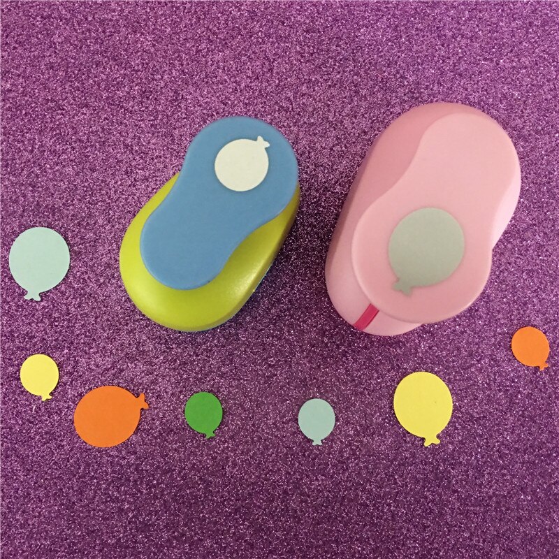 Free ship 2pcs Party Balloon (1pc 5/8" and 1pc 1") eva hole punch set Punch Craft Scrapbooking DIY Paper Puncher Shaped Punches