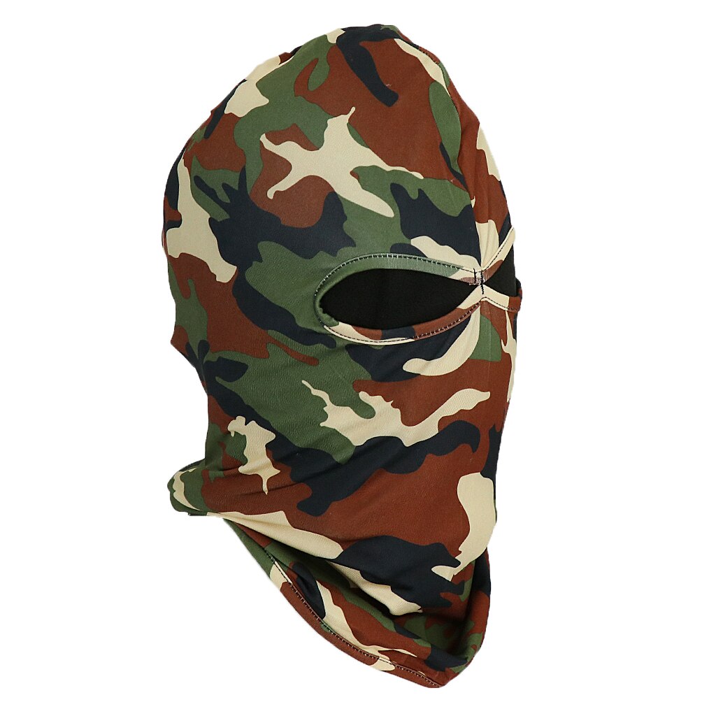 Multi-Camouflage Windproof Dustproof Winter Sports Ski Cycling Full Face Mask Cap Hat Cover Winter Face Mask: Camo5