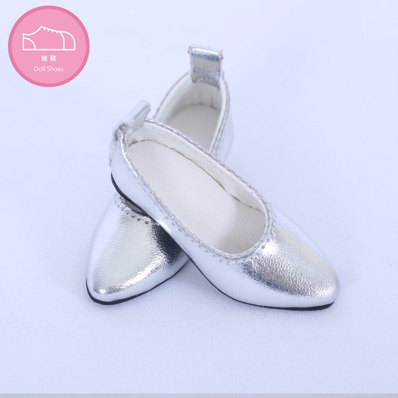 Buty dla lalki BJD 1 para 6cm PU skórzane buty moda Mini zabawka Shoes1/4 lalki dla Chateau Fairyland Luts Doll 2 kolorowe akcesoria: Black