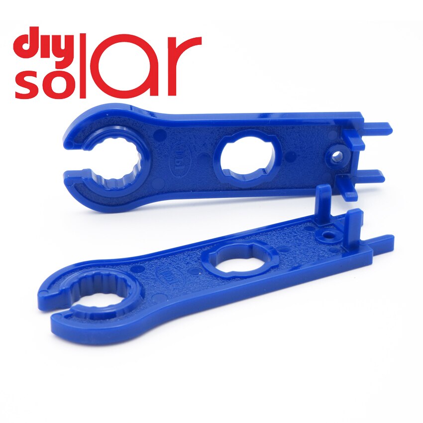 1Pair x PV Crimping tool spanner Solar Panel Connector Disconnect Tool Spanners Wrench ABS Plastic Pocket Solar Connector Wrench