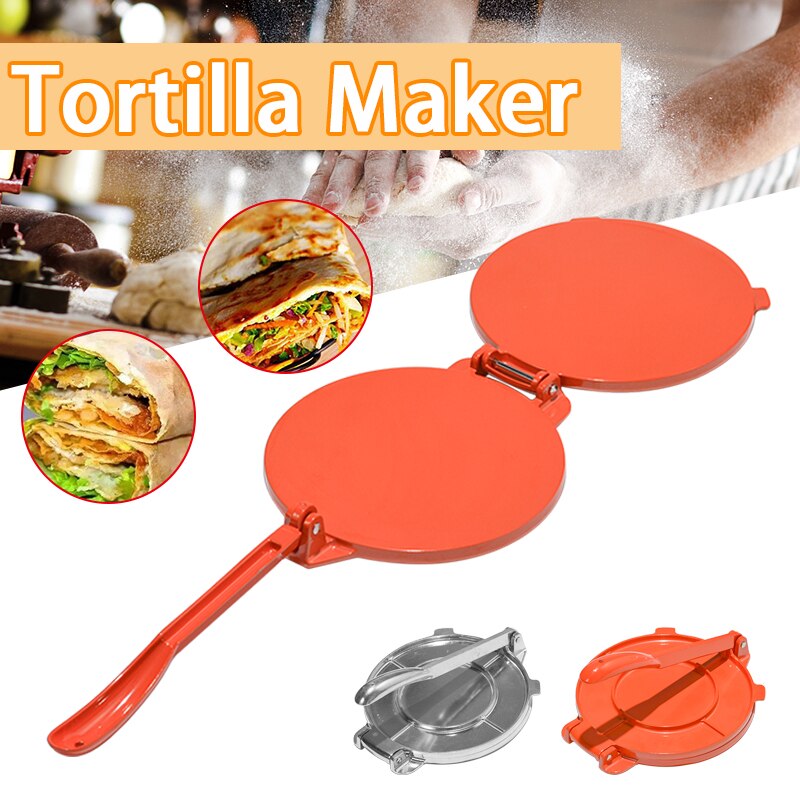 2 Kleur Tortilla Maker Cake Pers Pot Tool Deeg Druk Aluminium Tortilla Pie Machine Drukt Huishoudapparatuur Deel Gereedschap