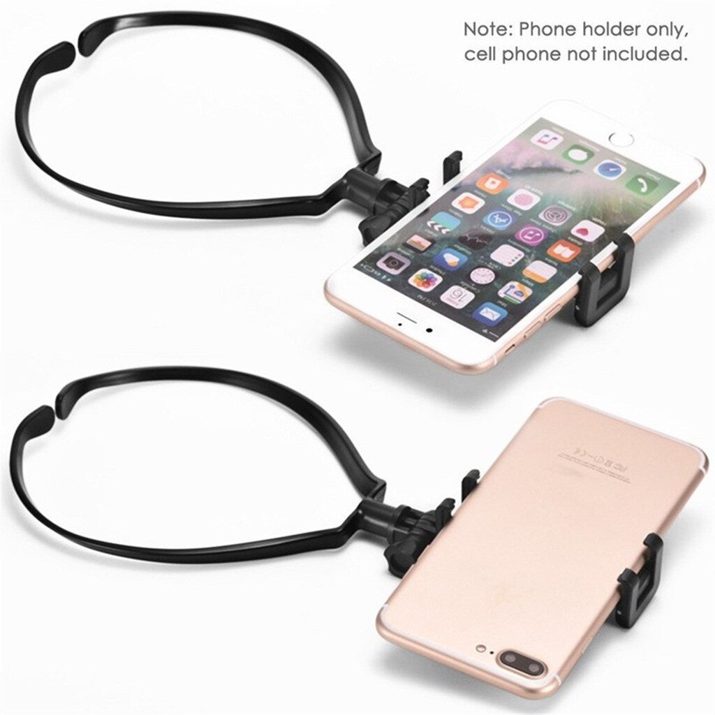 First Person Camera Bracket Neck Hold Mount Lanyard Strap Wearable Phone Holder Mount Hands Free Lazy Neck Stand for Iphone