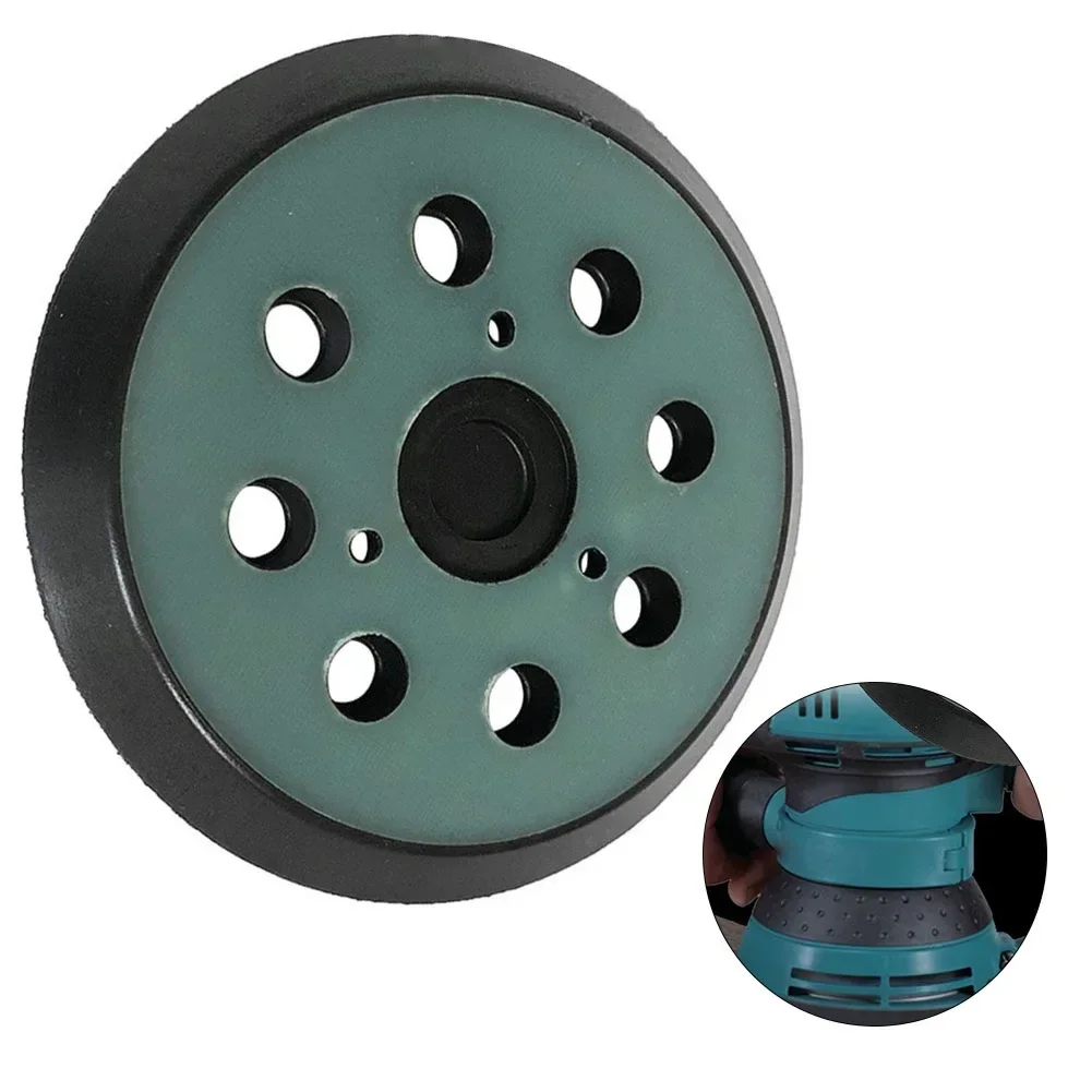 5 tums 125mm 8-- håls stödrondell slipplatta polerskiva kardborreband för  sv13ya sv13yb- slipmaskin excenterslip