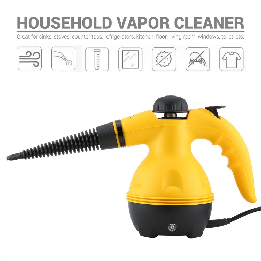 1000W Multi-Purpose Electric Steam Cleaner Eu Plug Handheld Portable Pressurized Household Steam Cleaner All-In-One Set