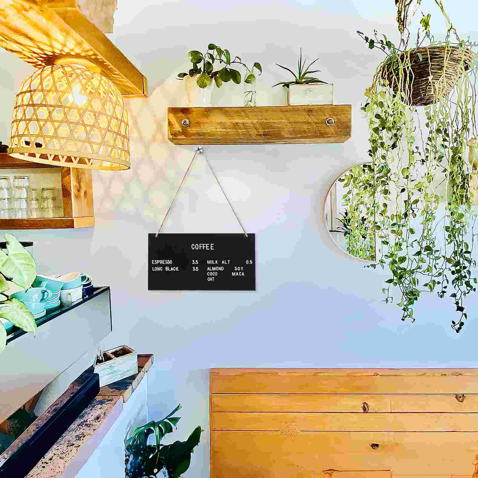 Lavagne Schermo Lavagne rettangolari Lavagne cancellabili per materiale Lavagna per appendere messaggi Lavagne menù ristorante