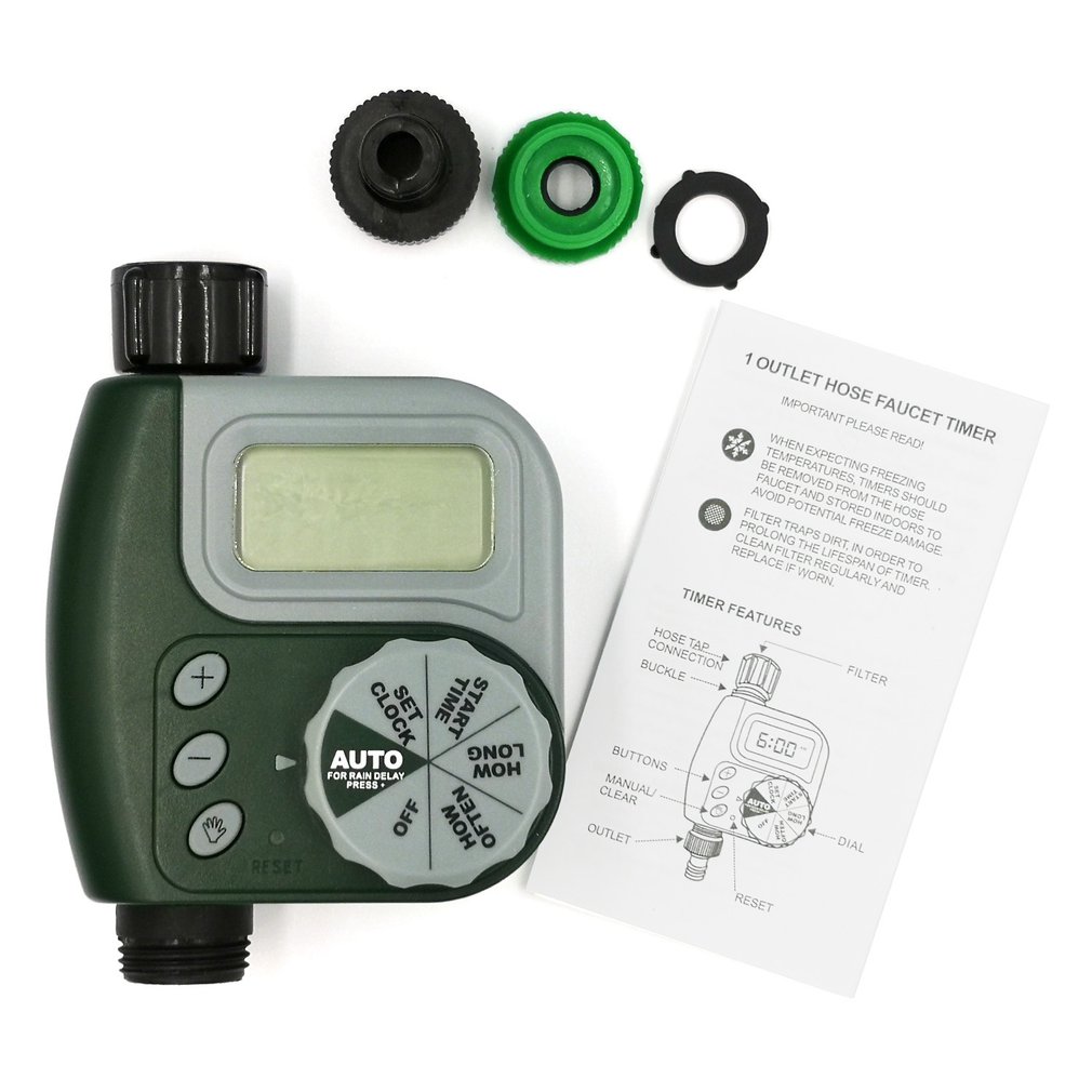 Automatische Elektronische Bewässerung Regler Wasser Timer Garten Regler Automatische Pflanze Bewässerung Timer Bewässerung Timer