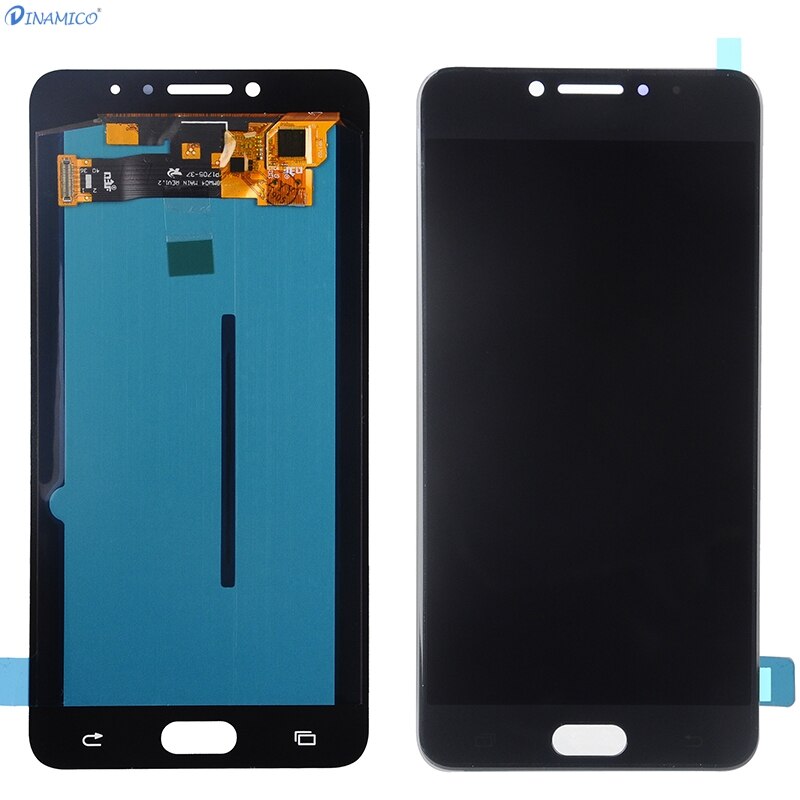 Dinamico Amoled For Samsung Galaxy C7 pro LCD Touch Screen Digitizer Assembly C7010 -C7010Z C7pro C7 Display