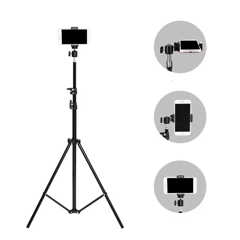 Mobiele telefoon Live-ondersteuning Fotostatief Multifunctioneel video-opname Selfie Landingsstatief