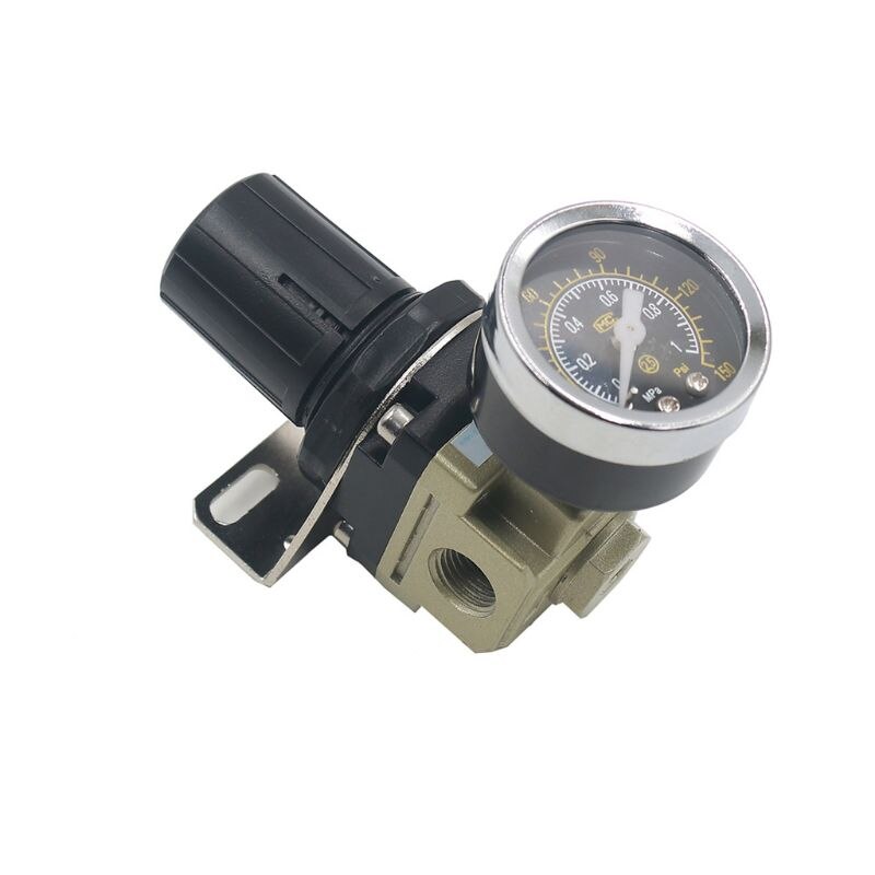 AR2000-02 Air Pressure Regulator for Air Compressor System Gauge Pneumatic Valve