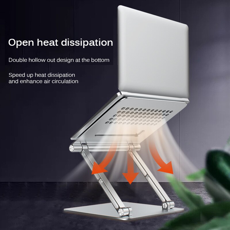 Antislip Legering Voor Macbook Air Pro Notebook Verstelbare Laptop Houder Multi-Angle Stand Warmte Release Non-Slip
