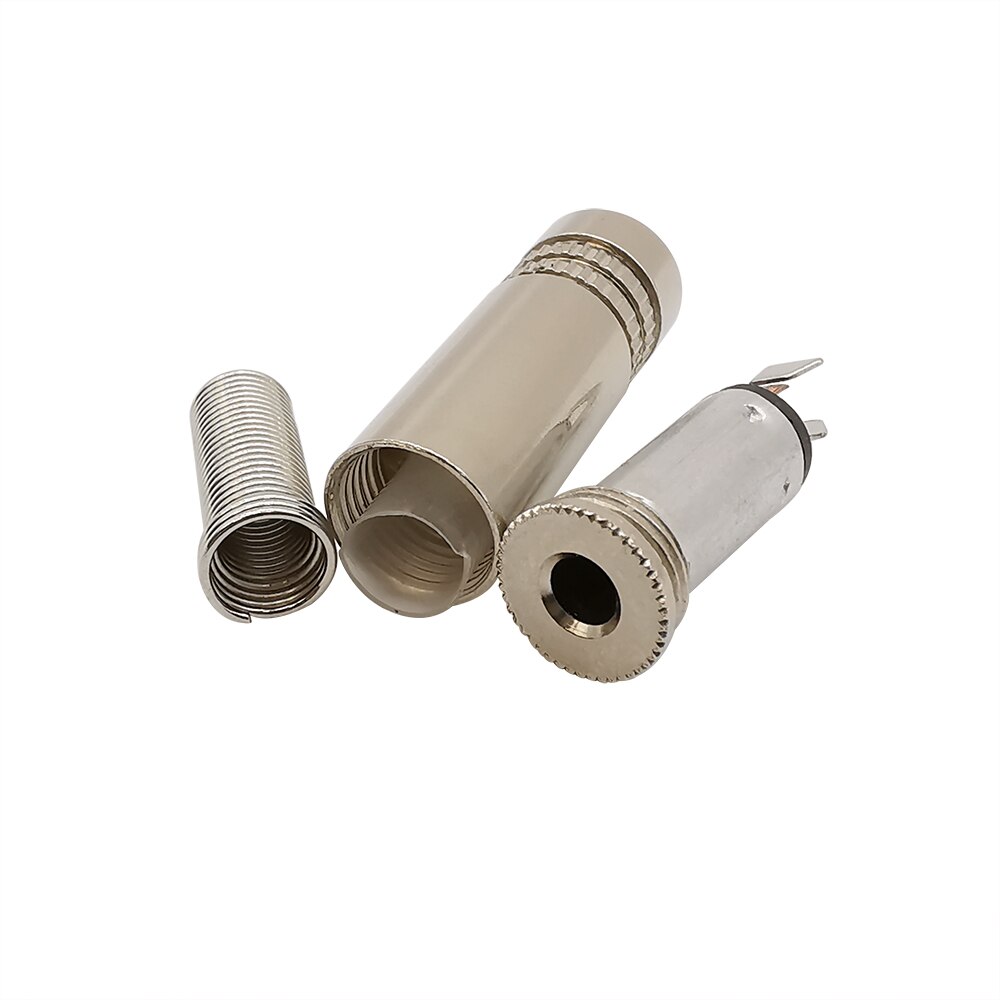 Connecteur de fil à souder pour casque Audio stéréo, 1 pièce, Jack femelle en métal 3.5mm, 3 pôles