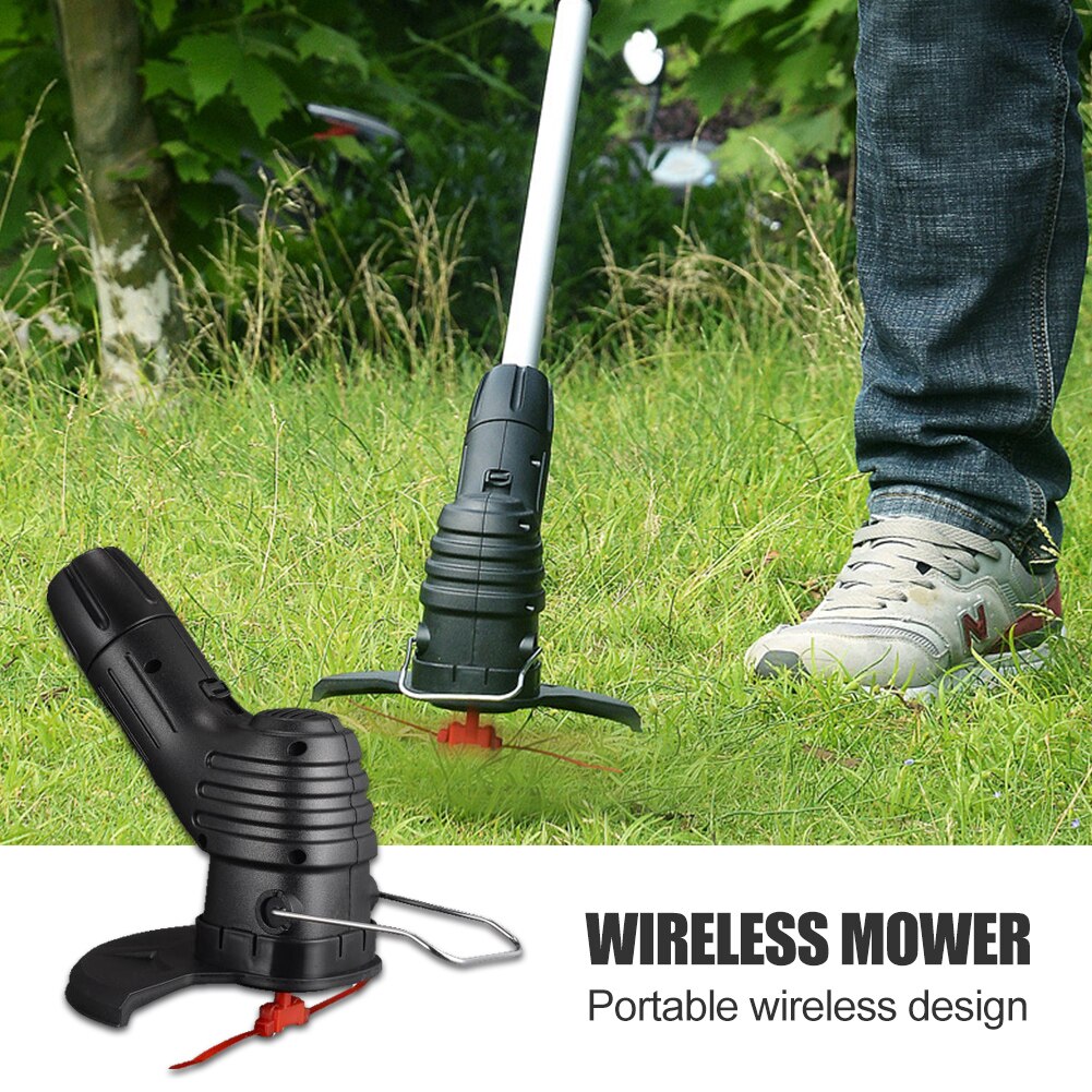 Multifunctional Rechargeable Electric Grass Trimmer Cordless Household Garden Tools String Cutter Pruning Lawn Mower for Grass