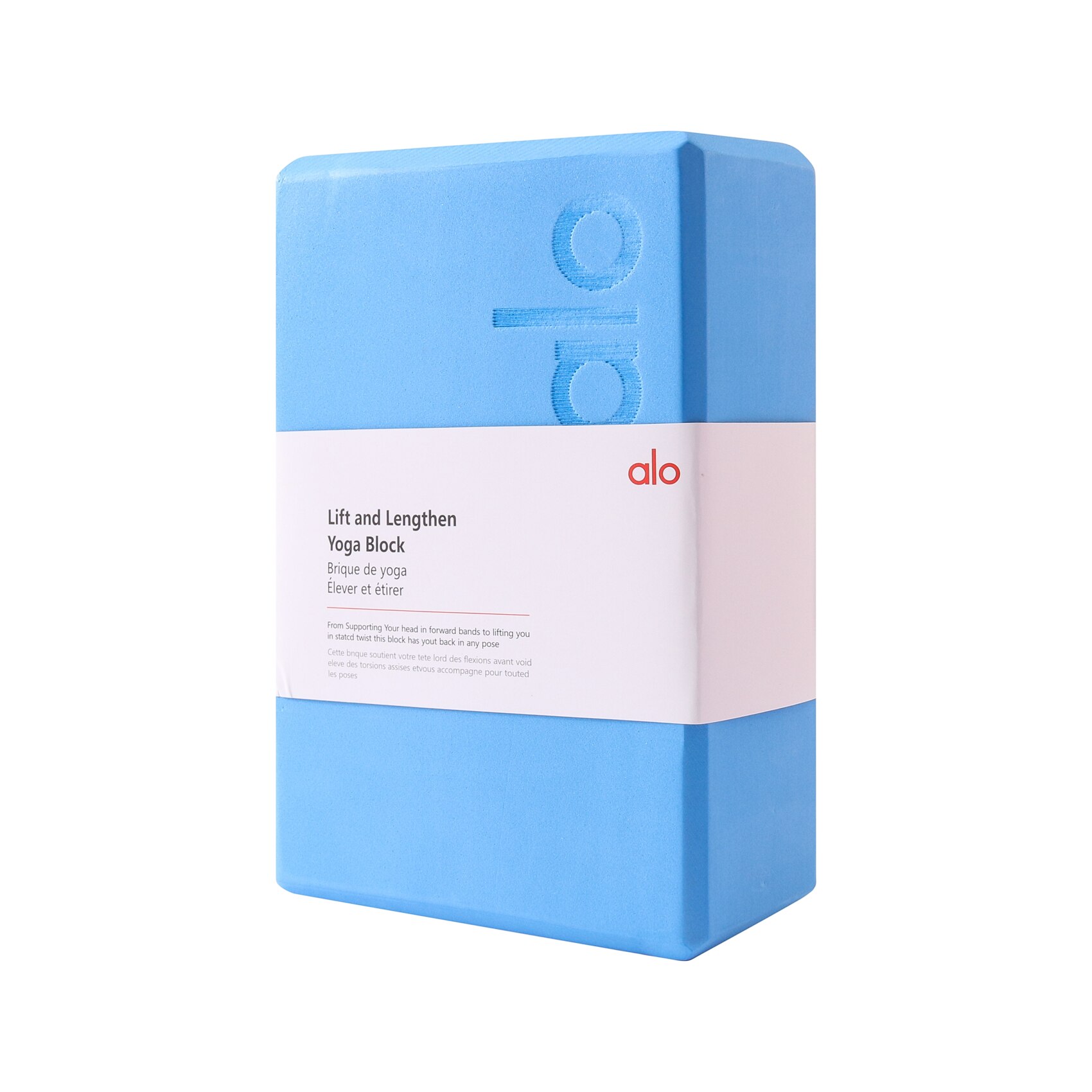 Alo Yoga Gym Fitness Yoga Brick Solid Color High Density Foam Block Sports Exercise Training Fitness Equipment Pilates Shaping: Blue