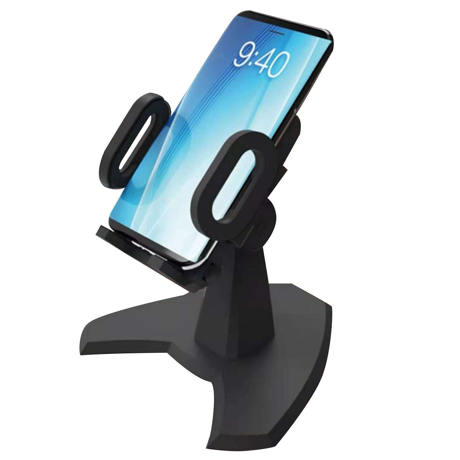 Phone Holder Rotatable Phone Stand Desk Call by Cup Desktop Phone Mount Suitable For Recording video Mobile Phone Holder Support: Default Title