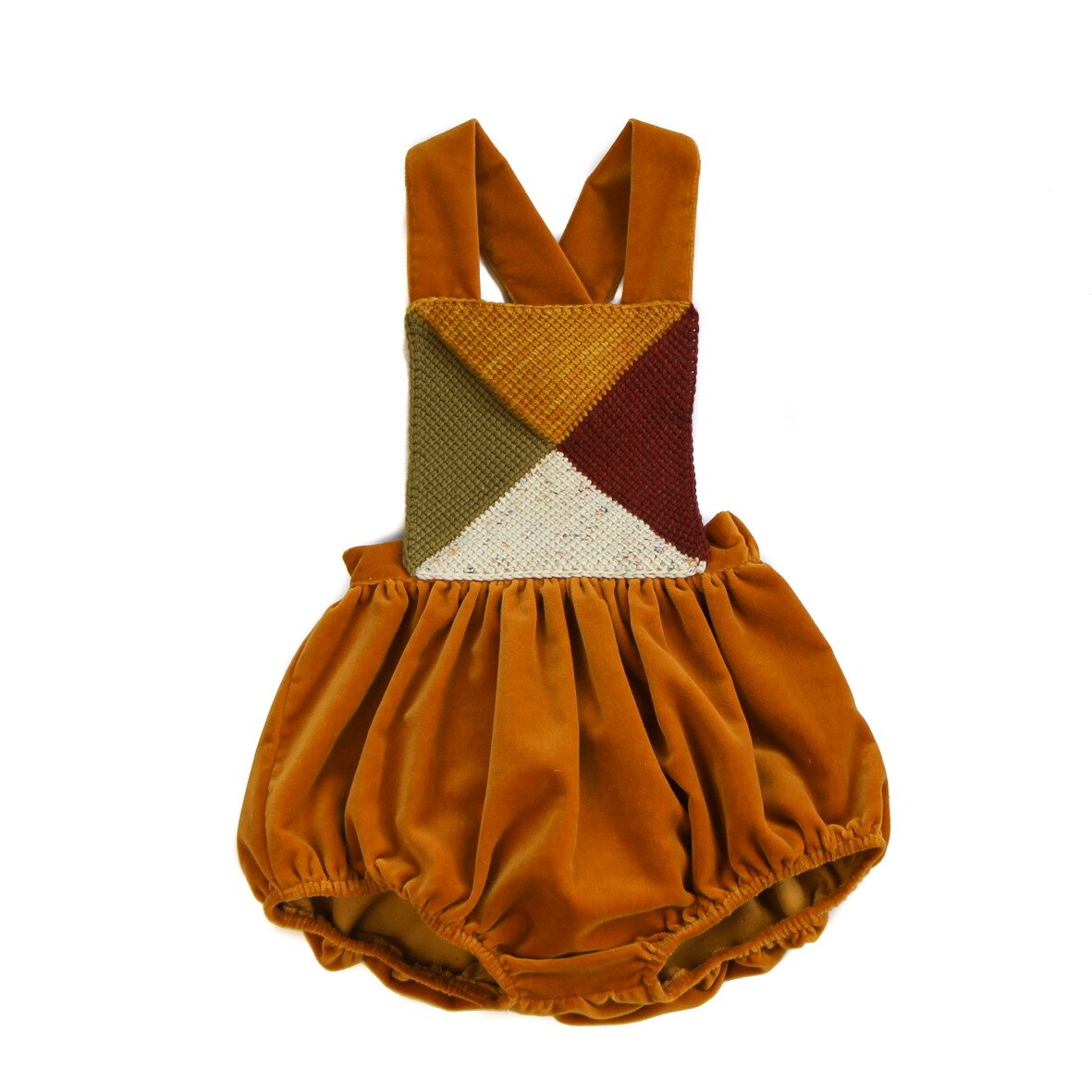 Peuter Meisje Jongen Gebreide Rompertjes Baby Fluwelen Jumpsuit Herfst Een Stuk Meisjes Knit Romper Baby Boutique Kleding: D / 4T