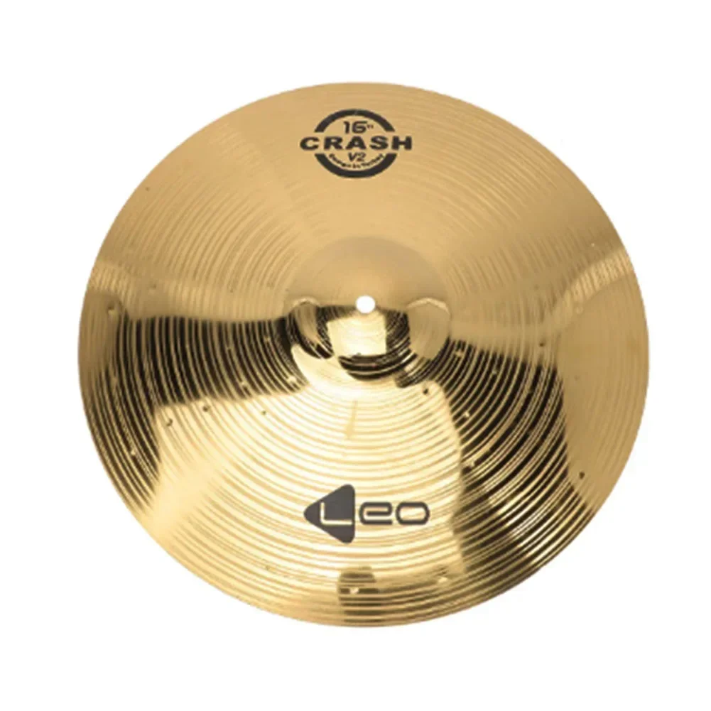 14 16-inch Drum Messing Bekkens Percussie Splash Crash Hi-Hat Jazz Drum Cimbaal Muziekinstrument Onderdelen Drumstel Cimbaal: GRIJS
