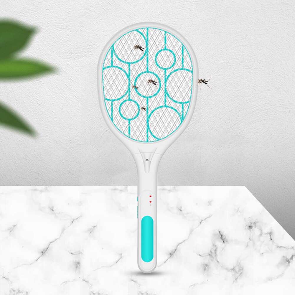 Raquette de Tennis Rechargeable mouche insecte raquette électrique moustique tapette Zapper raquette de poche insecte mouche Bug guêpe