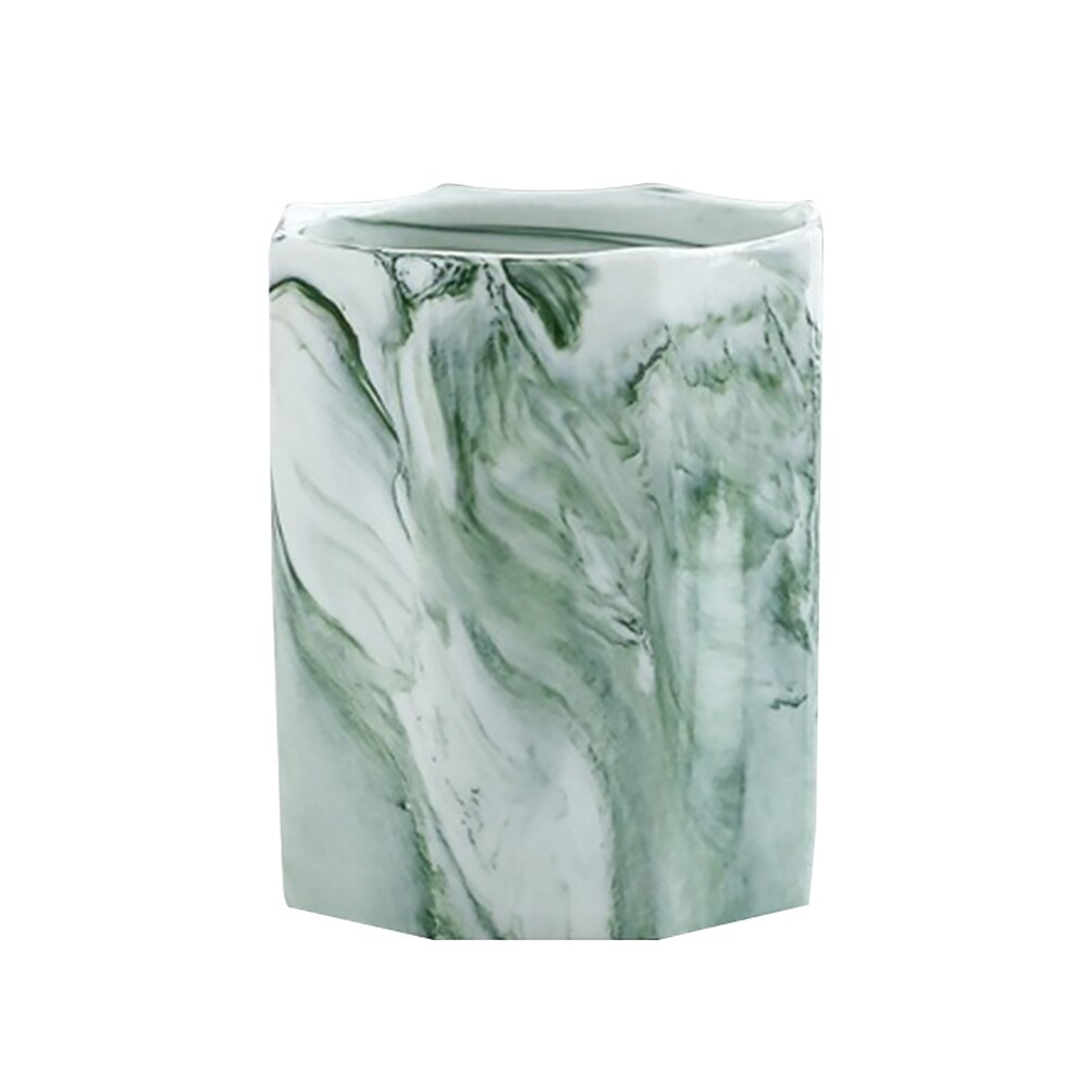 Ceramic Makeup Storage Saving Space Box Cosmetic Make-up Brush Storage Box Jar Pen Holder Desktop Organizer Cosmetic Organizer