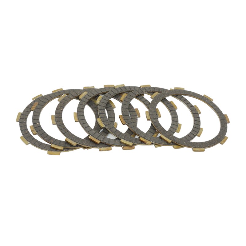 Discos de embrague de motor de motocicleta, almohadillas de fricción de acero y madera para Zongshen CB250, ZS166FMM, CB250D-G, cc, Cross-Country: Clutch of wood