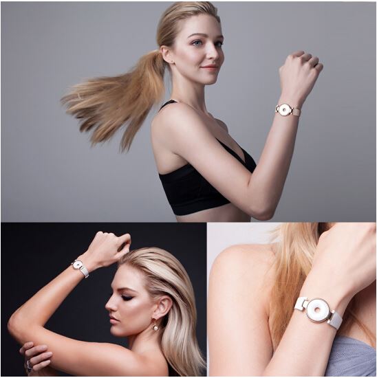Xiaomi Moonbeam Sport Smart Bracelet Sleep Calories Fitness Tracker Equator band Waterproof Ceramic Wireless Charging for phone
